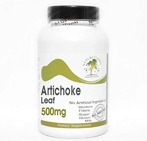 Naturetition Supplements Artichoke Leaf 500mg, 200 Capsules