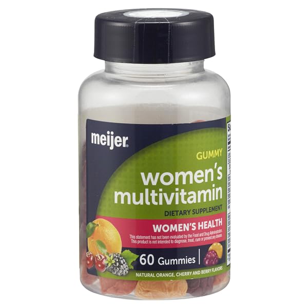 Kasa Style Meijer Women's Multivitamin Gummies Chewable 60 Count