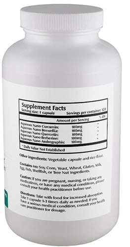 One Planet Nutrition Nano Immune 500 mg Veggie Capsules, 120 Capsules