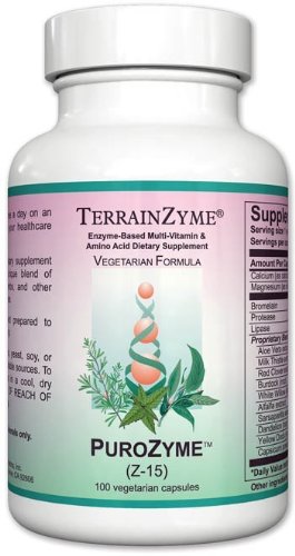 Apex Energetics Puro-Zyme (Z-15) TerrainZyme Capsules 60