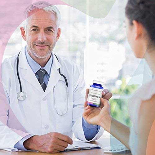 Happy Healthy Smart Strontium Bone Health Supplement Capsule 90 Count