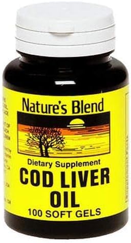 Cod Liver Oil Softgels 200 Count