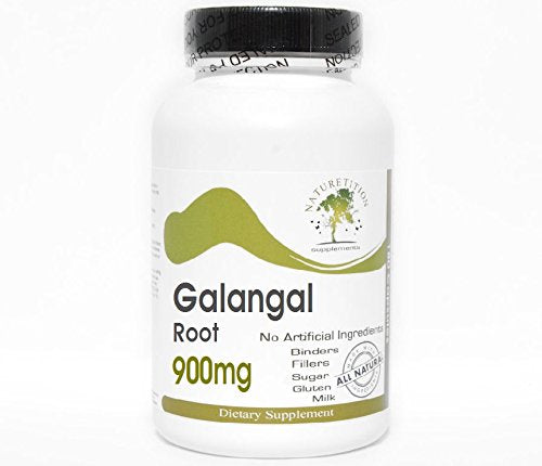 Naturetition Supplements Galangal Root 900mg Capsule, 90 Capsules