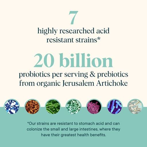 Ora Organic Prebiotic and Probiotic Powder Supplement, 7.9 oz