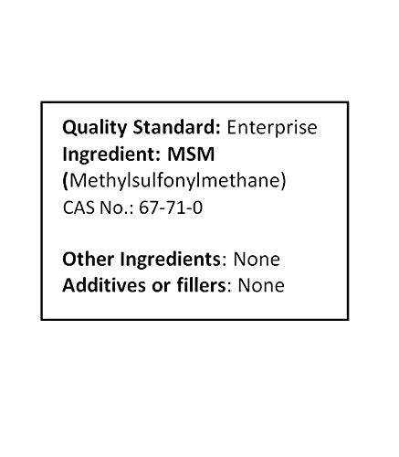 NuSci MSM (Methylsulfonylmethane) Pure Powder 35.7 oz