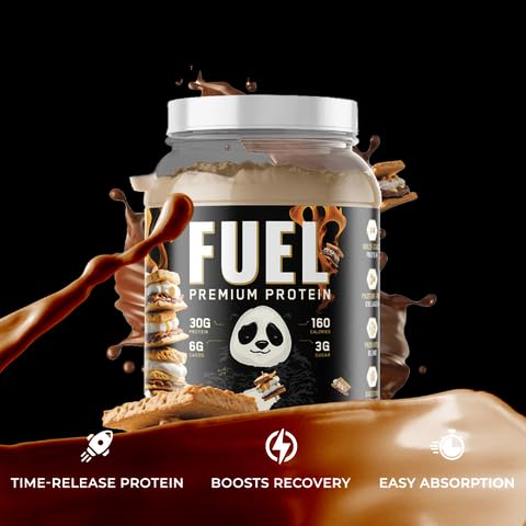Underground Bio Labs Panda Fuel Premium Protein Whey Powder, 40 Servings, 2.5 Pound
