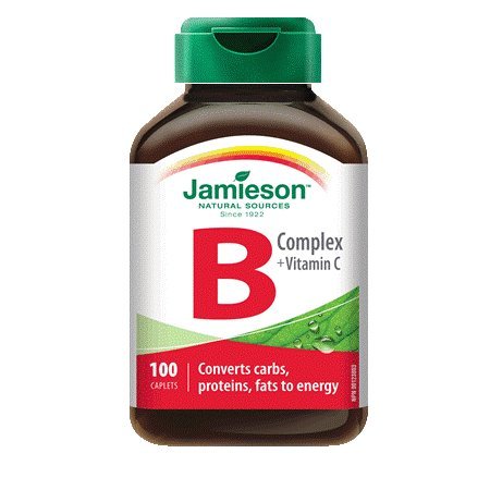 Jamieson B Complex with Vitamin C-100 Caplets 100
