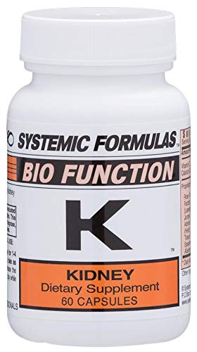 Systemic Formulas K Kidney Bio Function #56 Capsules, 60 Count