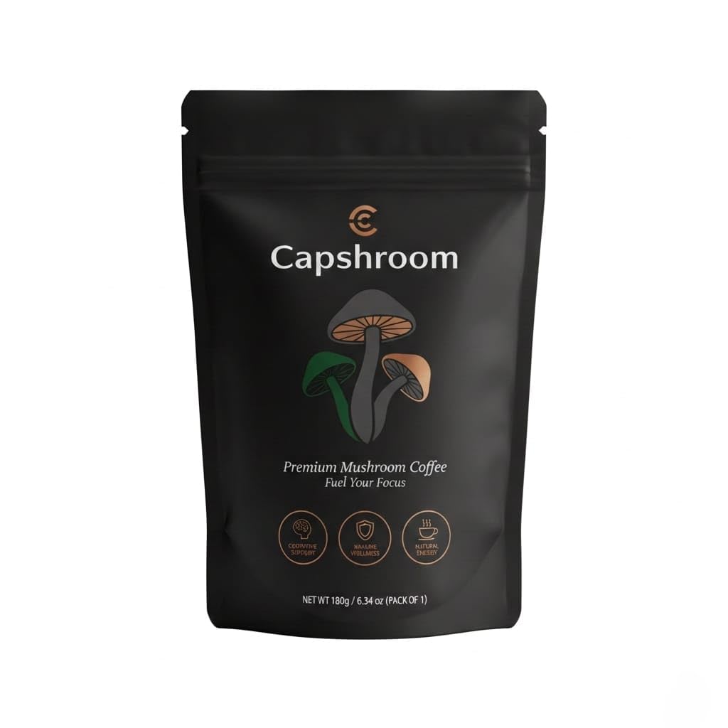 Capshroom Mushroom Coffee Powder 6.35 oz