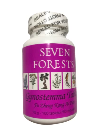 Seven Forests Gynostemma Tablets 100 Count