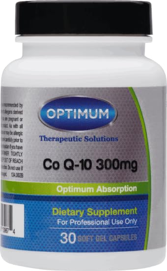 Optimum Therapeutic Solutions Co Q-10 300 mg Soft Gel Capsules, 30 Count