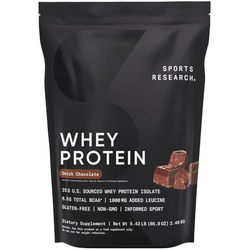 Sports Research Recovery Pack L-Glutamine, Creatine Monohydrate and Whey Protein