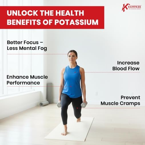 Krampade High Potassium Electrolytes Powder 10.6 oz