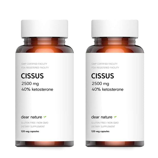 Dear Nature Cissus Extract Premium 2500mg 240 Capsules
