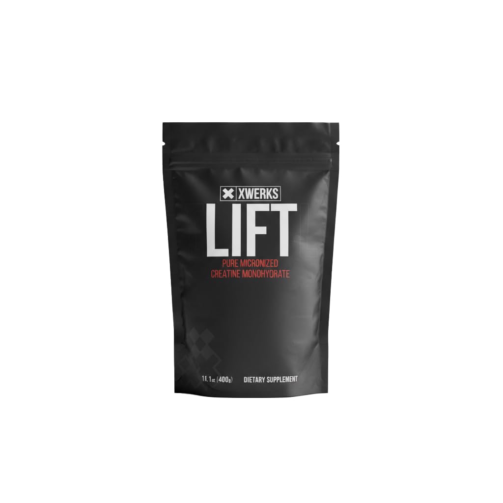 Xwerks Lift Creatine Monohydrate Powder 14.1 Ounce