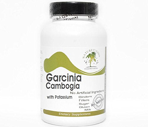 Naturetition Supplements Garcinia Cambogia Extract 1500mg with Potassium 99mg 90 Capsules
