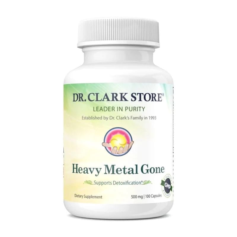 Dr Clark Store Heavy Metal Gone 500 mg Capsules, 100 Count