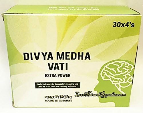 PGM DISTRIBUTORS Divya Medha Vati Extra Power Tablets 120