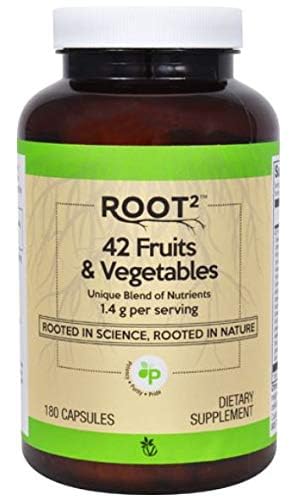 NSI ROOT2 42 Fruits and Vegetables 1.4 Gram Per Serving Capsules 180