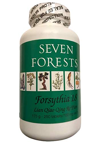 Seven Forests Forsythia 18 250 Tablets