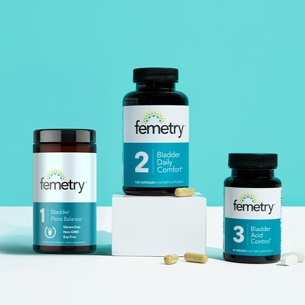 LifeSeasons Femetry Bundle Urinary & Bladder Support Kit 3 Capsules