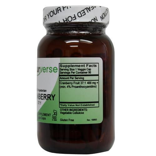 Naturverse Cranberry Powder 90 Capsules
