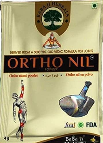 Generic Babaji Herbals Ortho Nil Powder 4gm Each, Pack of 20
