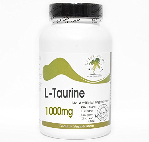 Naturetition Supplements L-Taurine 1000mg Capsule, 100 Capsules