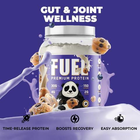 Underground Bio Labs Panda Fuel Premium Whey Protein Powder, 40 Servings