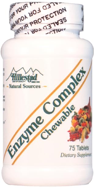 Dialyvite Hillestad Pharmaceuticals Enzyme Complex Dietary Supplement Tablets 75 Count