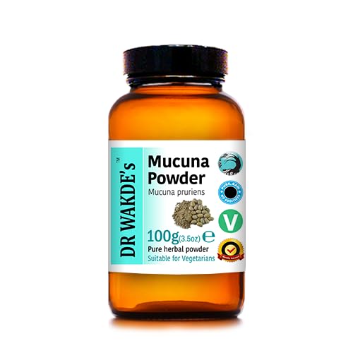 DR WAKDE's Mucuna Powder Velvet Bean Kapikacchu 3.53 oz