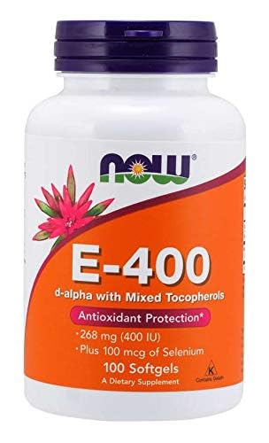 NOW Foods Vitamin E-400 IU Softgel, 100