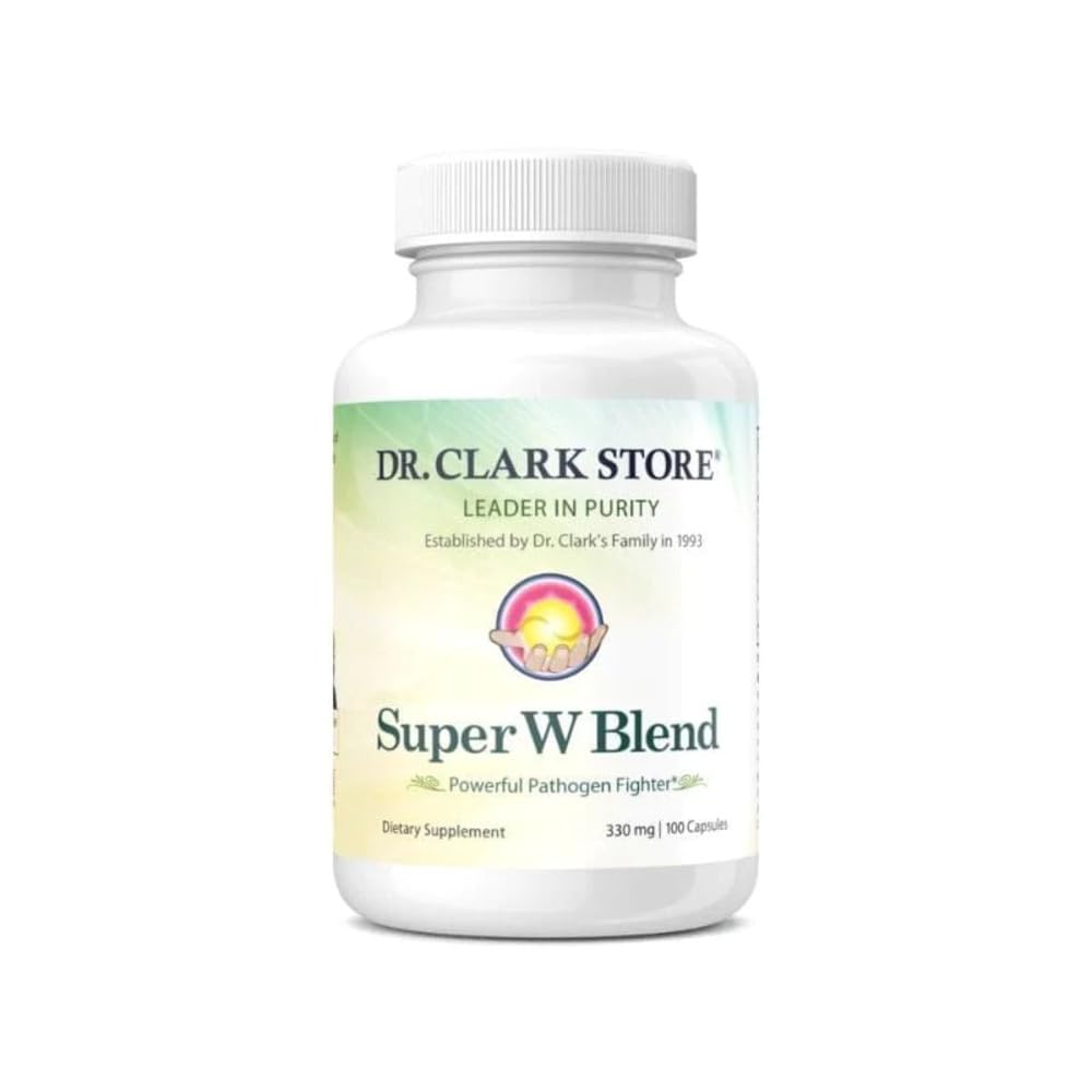 Dr Clark Store Wormwood Super W Blend 330 Mg Capsules 100 Count