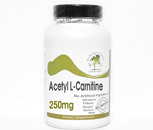 Naturetition Supplements Acetyl L-Carnitine 250mg, 100 Capsules