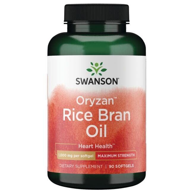 Swanson EFA Oryzan Rice Bran Oil 1000 mg Capsules 90