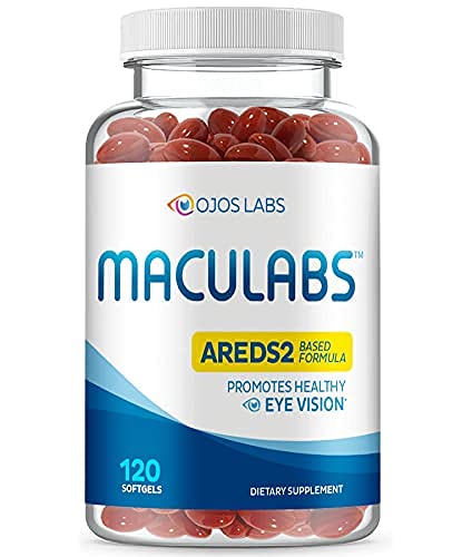 OjosLabs Eye Vitamins AREDS 2 Based Formula Softgels 120