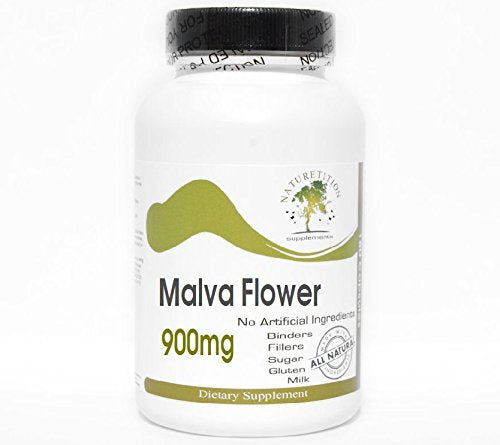 Naturetition Supplements Malva Flower 900mg 90 Capsules