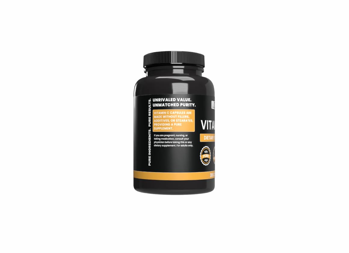 PURE ORIGINAL INGREDIENTS Vitamin C Capsule 365 Capsules