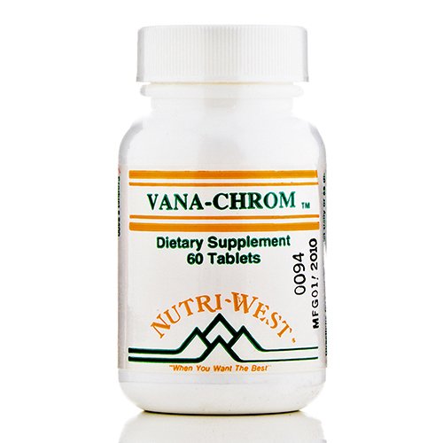 Nutri-West Vana-Chrom Tablets, 60 Tablets