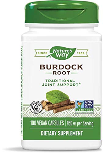 Nature's Way Burdock Root 475 mg per capsule, 200 Capsules