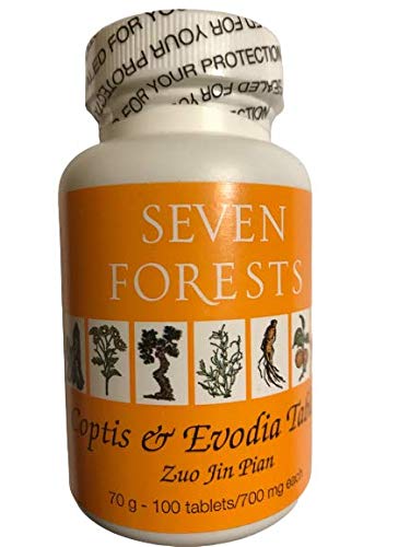 Seven Forests Coptis & Evodia Tablets 100