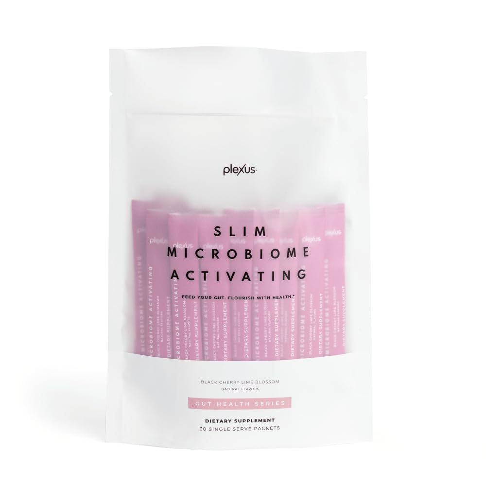 Plexus Slim MicroBiome Black Cherry Lime Blossom Powder 4.7 Ounce