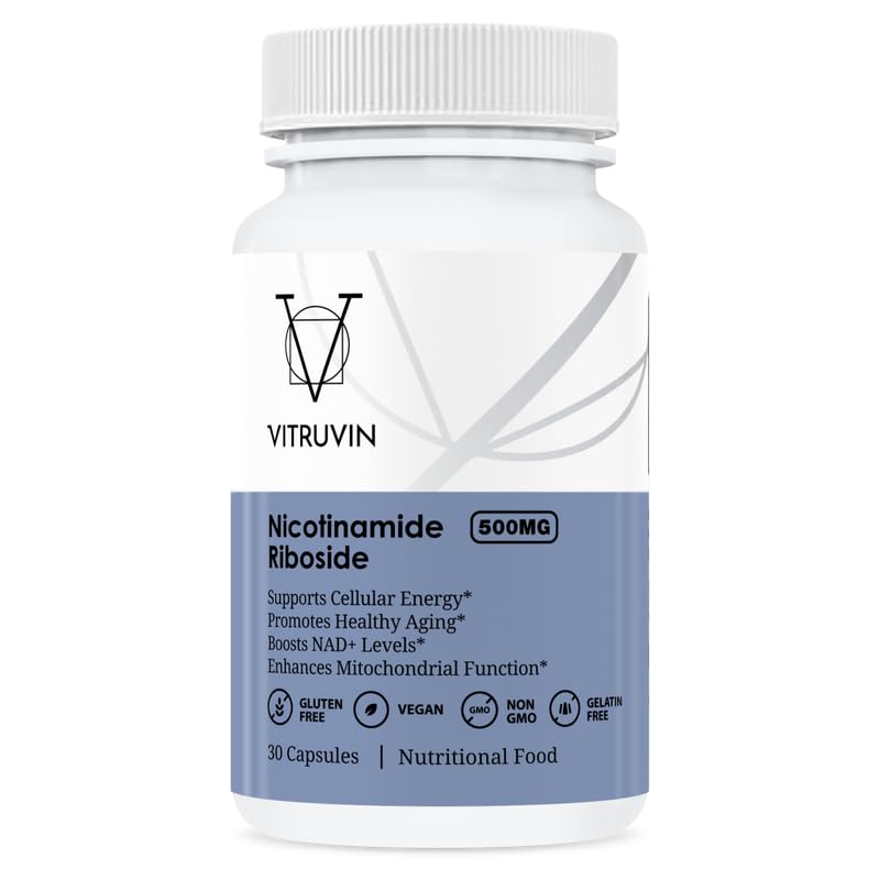 VITRUVIN Nicotinamide Riboside 500mg Capsule, 30 Count