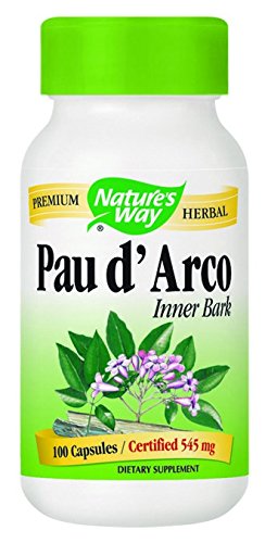 Nature's Way Pau D'arco Capsules 100 Count
