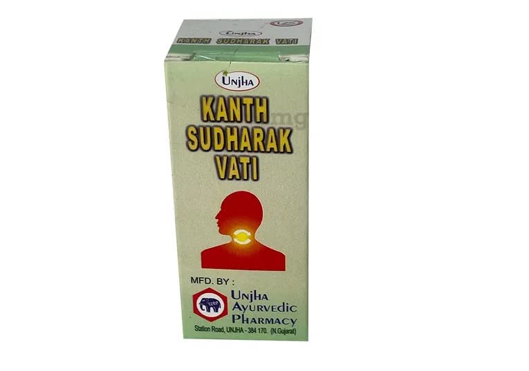 Generic Unjhas Kanth Sudharak Vati Tablets, Pack of 2