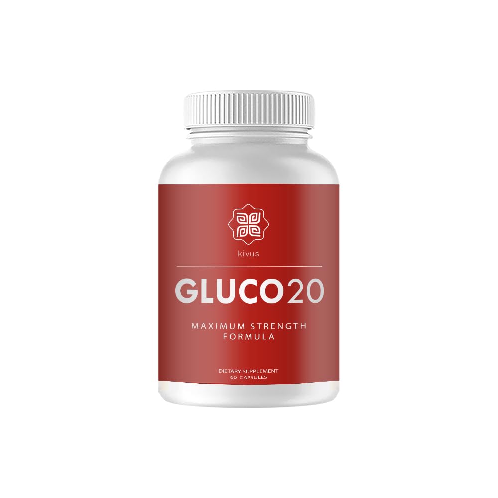 Kivus Gluco20 Capsules, 60 Count