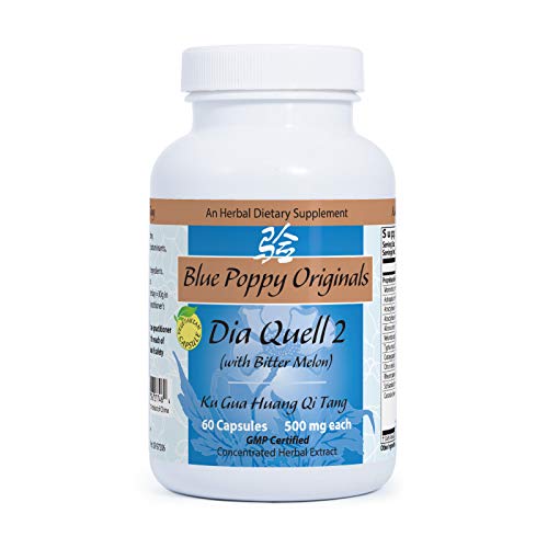 Blue Poppy DiaQuell2 with Bitter Melon, 60 Capsules