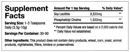 Happy Bodies Phosphatidyl Choline-40% Powder 1 Count