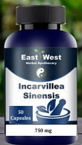 Generic Incarvillea Sinensis Extract 100:1 Capsules, 4 x 50 Capsules