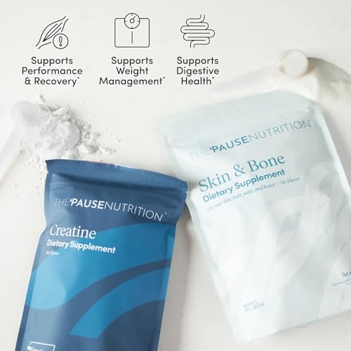 The 'Pause Life Skin & Bone + Creatine Bundle – Collagen & Creatine Powders